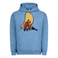 Pigment Pebble Blue sam yosemite Urban Hoodie - linhVisuals