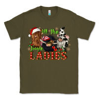Army Green all the jingle ladies Classic Tee - CowGirlArtShop