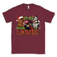 Burgundy all the jingle ladies Classic Tee - CowGirlArtShop