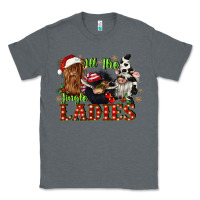 Charcoal Heather all the jingle ladies Classic Tee - CowGirlArtShop