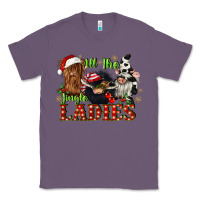 Lavender all the jingle ladies Classic Tee - CowGirlArtShop