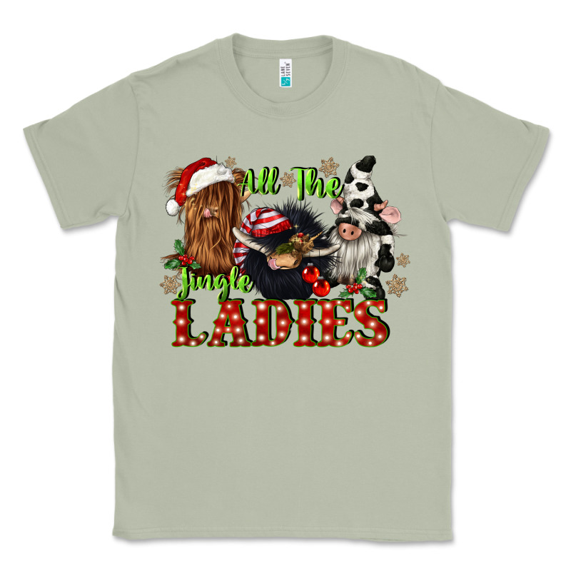 All The Jingle Ladies Classic Tee by CowGirlArtShop | Teevron