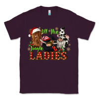 Plum all the jingle ladies Classic Tee - CowGirlArtShop