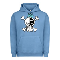Pigment Pebble Blue one piece Urban Hoodie - linhVisuals