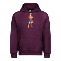 Mauve Wine one piece Urban Hoodie - linhVisuals
