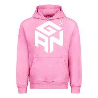 Fuchsia Pink Gancube Urban Hoodie - linhVisuals