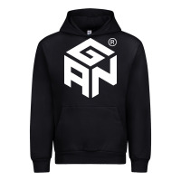 Black Gancube Urban Hoodie - linhVisuals