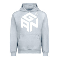 Heather Grey Gancube Urban Hoodie - linhVisuals