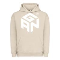 Pigment French Oak Gancube Urban Hoodie - linhVisuals