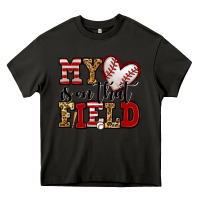 Asphalt my heart is on that field baseball Heavy Core Tee - Jasminsmagicworld