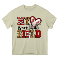 Mossy my heart is on that field baseball Heavy Core Tee - Jasminsmagicworld