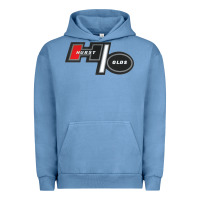Pigment Pebble Blue Hurst Old Urban Hoodie - linhVisuals