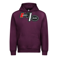 Mauve Wine Hurst Old Urban Hoodie - linhVisuals