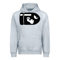 Heather Grey bullet bill Urban Hoodie - linhVisuals