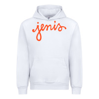 White Jenis Ice Creams Urban Hoodie - linhVisuals