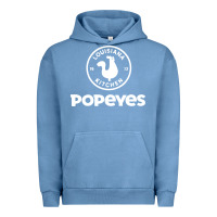 Pigment Pebble Blue Popeyes Urban Hoodie - linhVisuals