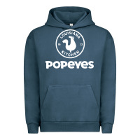 Pigment Midnight Navy Popeyes Urban Hoodie - linhVisuals