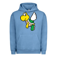 Pigment Pebble Blue koopa troopa Urban Hoodie - linhVisuals
