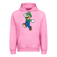 Fuchsia Pink luigi Urban Hoodie - linhVisuals