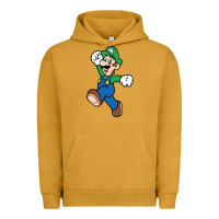 Pigment Peanut Butter luigi Urban Hoodie - linhVisuals
