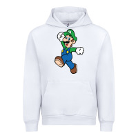 White luigi Urban Hoodie - linhVisuals