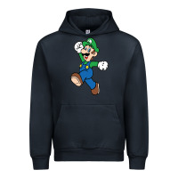 Navy luigi Urban Hoodie - linhVisuals