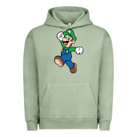 Pigment Oil Green luigi Urban Hoodie - linhVisuals