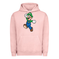 Pigment Salmon luigi Urban Hoodie - linhVisuals
