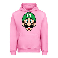 Fuchsia Pink luigi Urban Hoodie - linhVisuals