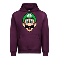 Mauve Wine luigi Urban Hoodie - linhVisuals