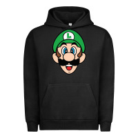 Pigment Black luigi Urban Hoodie - linhVisuals