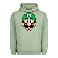 Pigment Oil Green luigi Urban Hoodie - linhVisuals