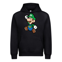 Black paper luigi Urban Hoodie - linhVisuals