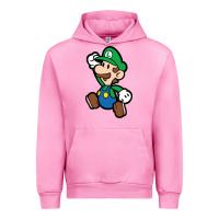 Fuchsia Pink paper luigi Urban Hoodie - linhVisuals