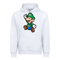 White paper luigi Urban Hoodie - linhVisuals