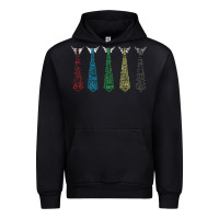 Black Tally Hall Ties Urban Hoodie - linhVisuals