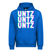 Cobalt untz untz untz techno dubstep riddim raver dj party t shirt Urban Hoodie - linhVisuals