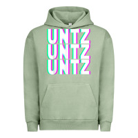 Pigment Oil Green untz untz untz techno dubstep riddim raver dj party t shirt Urban Hoodie - linhVisuals