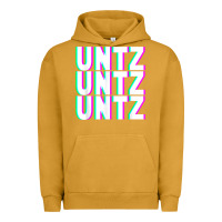 Pigment Peanut Butter untz untz untz techno dubstep riddim raver dj party t shirt Urban Hoodie - linhVisuals