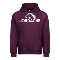 Mauve Wine Jordache Urban Hoodie - linhVisuals