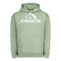 Pigment Oil Green Jordache Urban Hoodie - linhVisuals