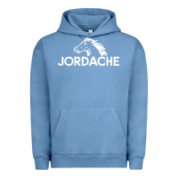 Pigment Pebble Blue Jordache Urban Hoodie - linhVisuals