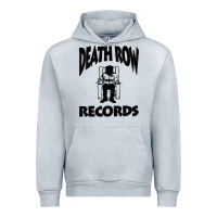Heather Grey death row record Urban Hoodie - linhVisuals
