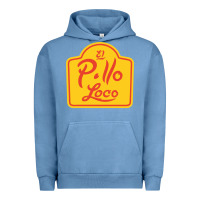Pigment Pebble Blue el pollo loco Urban Hoodie - linhVisuals