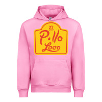 Fuchsia Pink el pollo loco Urban Hoodie - linhVisuals