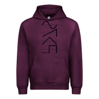 Mauve Wine vintage analog synthesizer techno waveform   synth nerd raglan basebal Urban Hoodie - linhVisuals