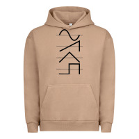 Pigment Burro vintage analog synthesizer techno waveform   synth nerd raglan basebal Urban Hoodie - linhVisuals