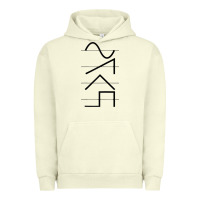 Pigment Pistachio vintage analog synthesizer techno waveform   synth nerd raglan basebal Urban Hoodie - linhVisuals