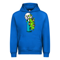 Cobalt skull pez Urban Hoodie - linhVisuals