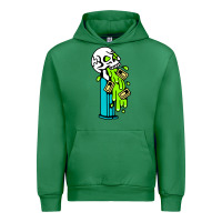 Emerald skull pez Urban Hoodie - linhVisuals